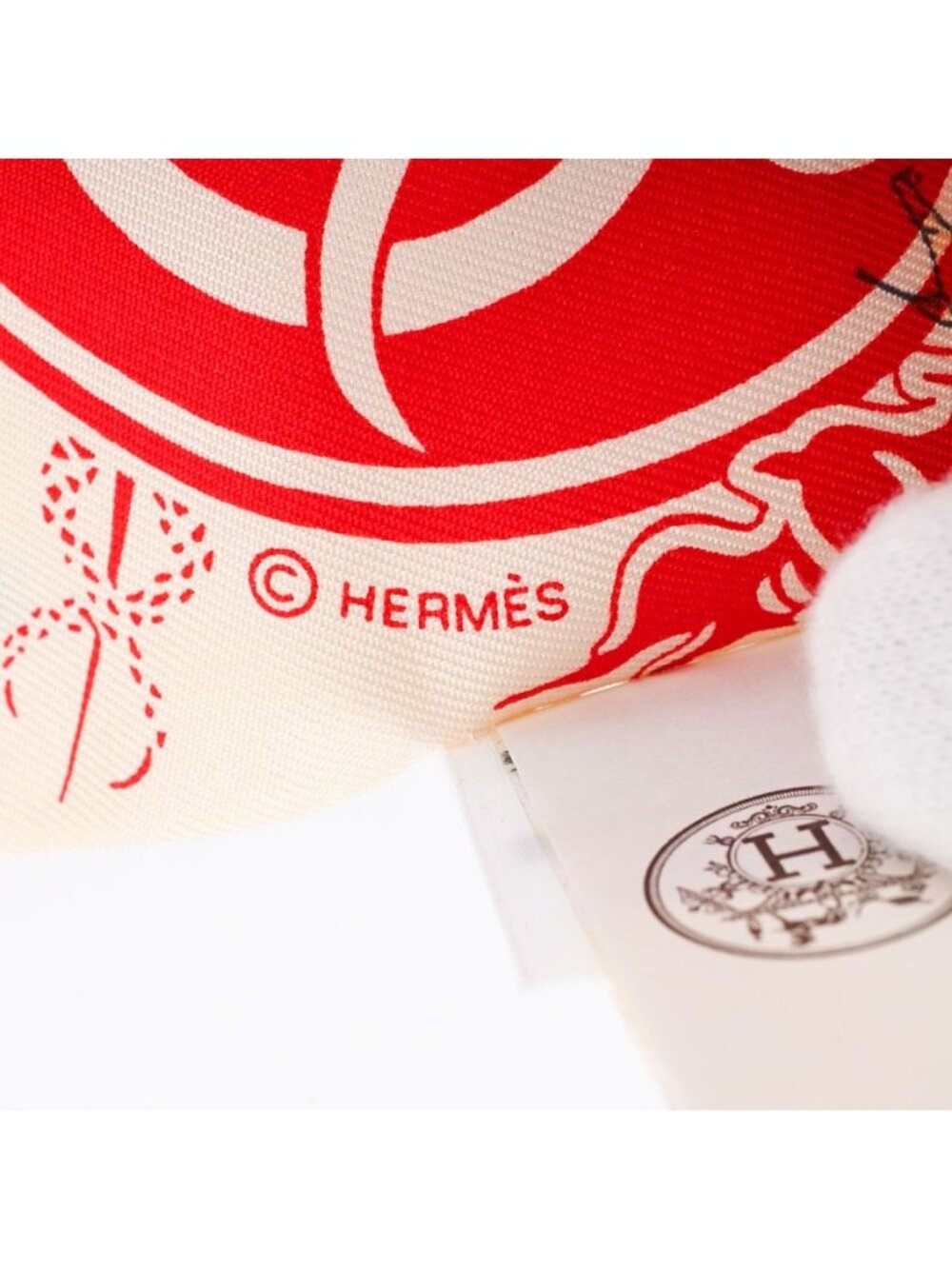 Hermes Scarf Twilly Scarves Blue - Picture 4 of 6